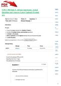 COUC 504 Quiz 5&colon; African Americans &vert; Actual Questions and Answers Latest Updated 2026&sol;2027 &lpar;Graded A&plus;&rpar;