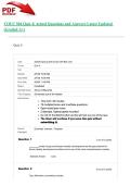 COUC 504 Quiz 4&vert; Actual Questions and Answers Latest Updated 2026&sol;2027 &lpar;Graded A&plus;&rpar;
