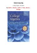 College Algebra&comma; 5th Edition &lpar;Judith A&period; Beecher&comma; Judith A&period; Penna & Marvin L&period; Bittinger&rpar; &ndash; Complete Test Bank Chapters 1&ndash;8