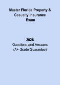 Master Florida Property & Casualty Insurance Exam &ndash; 2-20 &sol; 20-44 Licensing Practice Test 2026