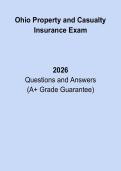 Ohio Property and Casualty Insurance Exam &ndash; Licensing Practice Test & Study Guide 2026