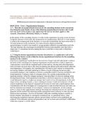 WGU D078 TEM1 - TASK 1&colon; ANALYZING ORGANIZATIONAL STRUCTURE STRATEGIES &vert; LATEST UPDATE &vert; 100&percnt; CORRECT