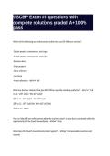 USCBP Exam &num;6 questions with complete solutions graded A&plus; 100&percnt; pass