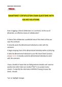 Smartsheet Certification &ndash; Exam Questions with Solved Solutions &ndash; Complete Exam Material