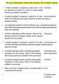 EKG and Cardiovascular Testing NHA Questions With Complete Solutions 