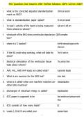 EKG Questions And Answers With Verified Solutions 100&percnt; Correct 2026&excl;&excl;