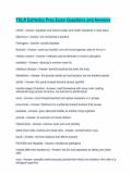 TDLR Esthetics Prep Exam Questions and Answers