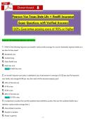 Pearson Vue Texas State Life &plus; Ḣealtḣ Insurance  Exam  Questions witḣ Verified Answers  100&percnt; Guarantee passing score of 90&percnt; or ḣigḣer