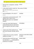 EKG Questions And Answers With Verified Solutions 