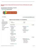 BSN 266 Final Exam&colon; Shadow Health Pain Assessment Overview &vert; 2026 Update with complete solutions&period;