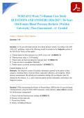 NURS 6512 Week 7 i-Human Case Study QUESTIONS AND ANSWERS 2026&sol;2027 &vert; 56-Year-Old Female Blood Pressure Recheck &vert; Walden University &vert; Pass Guaranteed - A&plus; Graded