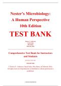 Test Bank &ndash; Nester&rsquo;s Microbiology&colon; A Human Perspective&comma; 10th Edition &ndash; Denise G&period; Anderson&comma; Sarah Salm&comma; Mira Beins&comma; Deborah Allen &ndash; ISBN 9781260735505 &lpar;All Chapters Covered 1&ndash;30&rpar;