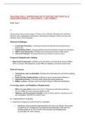WGU D546 TASK 2&colon; MERGER ANALYSIS OF WESTERN VIEW HOSPITAL & CEDAR BEND MEDICAL &vert; 2026 UPDATE &vert; 100&percnt; CORRECT