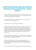 Package deal for NR 547 &ndash;  Exam Study Guide&comma; 2026&sol;2027 &ndash; Comprehensive Questions with 100&percnt; Verified Correct Answers