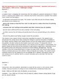 BSN 266 Maintenance of IV Therapy Exam &lpar;Remotely Proctored&rpar; &vert; Questions and Answers &vert; 2026 Update &vert; 100&percnt; Correct - Nightingale College&period;