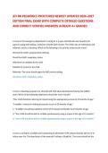ATI RN PEDIATRICS PROCTORED NEWEST UPDATED 2026-2027 EDITION FINAL EXAM WITH COMPLETE DETAILED QUESTIONS AND CORRECT VERIFIED ANSWERS ALREADY A&plus; GRADED