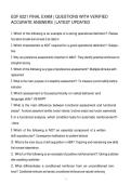 EDF 6221 FINAL EXAM QUESTIONS WITH VERIFIED ACCURATE ANSWERS LATEST UPDATED