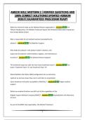AMEDD BOLC MIDTERM 2 &vert;VERIFIED QUESTIONS AND 100&percnt; CORRECT SOLUTIONS&vert;UPDATED VERSION 2026&excl;&excl;&excl;&vert;GUARANTEED PASS&vert;EXAM READY