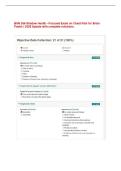 BSN 266 Shadow Health - Focused Exam on Chest Pain for Brian Foster &vert; 2026 Update with complete solutions&period;