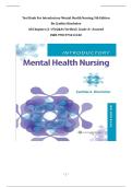 Test Bank For Introductory Mental Health Nursing 5th Edition By Cynthia Kincheloe&vert; All Chapters &lpar;1-19&rpar; &vert;Q&As Verified &vert; Grade A&plus; Assured&vert; ISBN 9781975211240