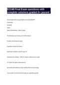 EC248 Final Exam questions with complete solutions graded A&plus; passed