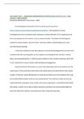 WGU D699 TASK 1  - ENHANCING KINDERGARTEN COUNTING SKILLS WITH K&period;CC&period;A&period;2 &vert; 2026 UPDATE &vert; 100&percnt; CORRECT