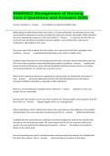 BNMN502 Management of Nursing Care 2 Questions and Answers 2026&period;