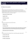 IEC ECMO Test Cards questions well answered 2025&sol;2026