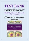 Pathophysiology 8th Edition McCance Test Bank&colon; 50&plus; Chapters for Disease Study