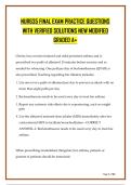  NUR635 Final Exam Practice Questions with Verified Solutions NEW