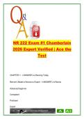 NR 222 Exam 1 &lpar;NR 222&rpar; &ndash; 250&plus; Exam Q&A on Nursing Foundations&comma; Ethics&comma; Culture & Family Care &vert; Chamberlain University 2026