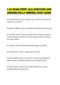 S-215 EXAM SCRIPT 2026 QUESTIONS AND ANSWERS FULLY VERIFIED STUDY GUIDE