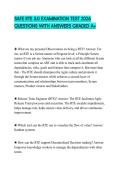 SAFE RTE 5&period;0 EXAMINATION TEST 2026 QUESTIONS WITH ANSWERS GRADED A&plus;