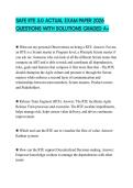 SAFE RTE 5&period;0 ACTUAL EXAM PAPER 2026 QUESTIONS WITH SOLUTIONS GRADED A&plus;