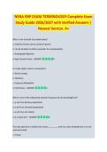 NENA ENP Exam Terminology &ndash; Complete Exam Study Guide 2026&sol;2027 with Verified Answers &vert; Newest Version&period; A&plus;