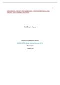 HRM 200 FINAL PROJECT&colon; TOTAL REWARDS STRATEGY PROPOSAL &vert; 2026 UPDATE &vert; WITH COMPLETE SOLUTION