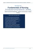 TEST BANK FOR Fundamentals of Nursing The Art and Science of Person-Centered Care &mdash; 10th Edition