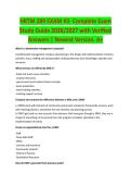HRTM 289 Exam &ndash; Complete Exam Study Guide 2026&sol;2027 with Verified Answers &vert; Newest Version&period; A&plus;