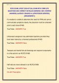 RCFE EXAM LATEST 2026 ACTUAL EXAM WITH COMPLETE  QUESTIONS AND CORRECT DETAILED ANSWERS &lpar;100&percnt; VERIFIED  ANSWERS&rpar; &vert;ALREADY GRADED A&plus;&vert; &vert;&vert;PROFESSOR VERIFIED&vert;&vert;  &vert;&vert;BRANDNEW&excl;&excl;&excl;&vert;&vert;