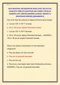 RETA INDUSTRIAL REFRIGERATION EXAM LATEST 2026 ACTUAL  EXAM WITH COMPLETE QUESTIONS AND CORRECT DETAILED  ANSWERS &lpar;100&percnt; VERIFIED ANSWERS&rpar; &vert;ALREADY GRADED A&plus;&vert;  &vert;&vert;PROFESSOR VERIFIED&vert;&vert; &vert;&vert;BRANDNEW&excl;&excl;&excl;&vert;&vert; 
