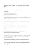 Economics EC248 &ndash; Chapter 10 &ndash; Study Material and Review Notes