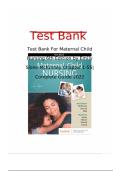 Test Bank for Maternal-Child Nursing 6th Edition by Emily Slone McKinney &ndash; Chapters 1-55 Complete Guide PDF