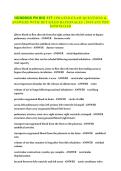 HONDROS PN BIO 117 UPDATED EXAM QUESTIONS & ANSWERS WITH DETAILED RATIONALES &vert; INSTANT PDF DOWNLOAD
