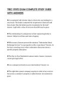 TREC STATE EXAM COMPLETE STUDY GUIDE WITH ANSWERS