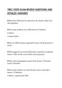TREC STATE EXAM REVIEW QUESTIONS AND DETAILED ANSWERS