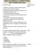 SCMN2150&colon; MODULE 9-12 ROBERT STRAW TEST 3 AUBURN 2026 Guide