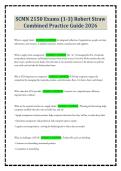 SCMN 2150 Exams &lpar;1-3&rpar; Robert Straw Combined Practice Guide 2026