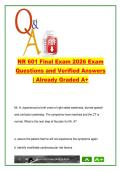 NR 601 Final Exam &ndash; 200 Questions on Primary Care&comma; Geriatrics&comma; Cardiology&comma; Endocrine & Palliative Care &ndash; 2026