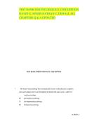 TEST BANK FOR PSYCHOLOGY 13TH EDITION DAVID G&period; MYERS NATHAN C&period; DEWALL ALL CHAPTERS Q & A UPDATED