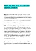NR546 TEST PAPER 2026 QUESTIONS WITH ANSWERS GRADED A&plus;